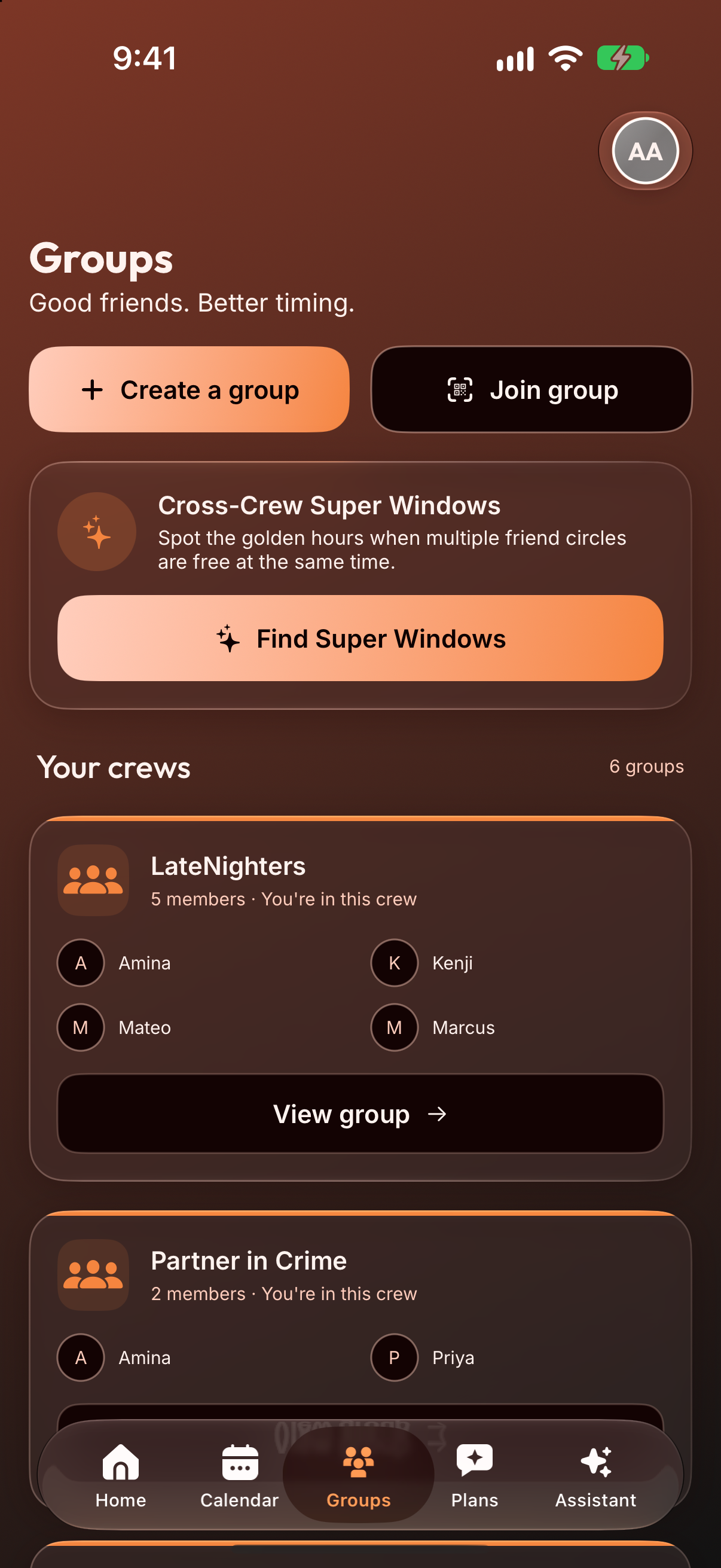 Crews Hub
